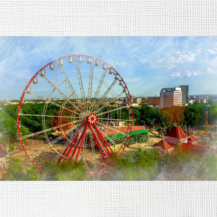 Картина на холсті колесо огляду в Харкові