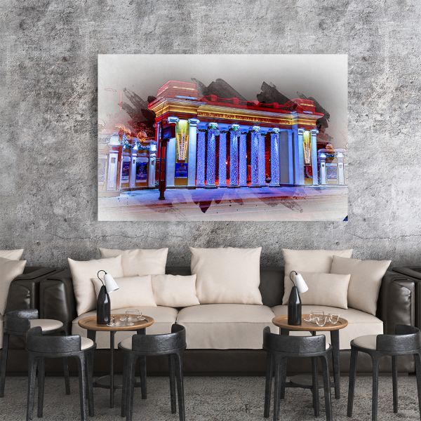 Картина на холсті алея парка культури в Харкові