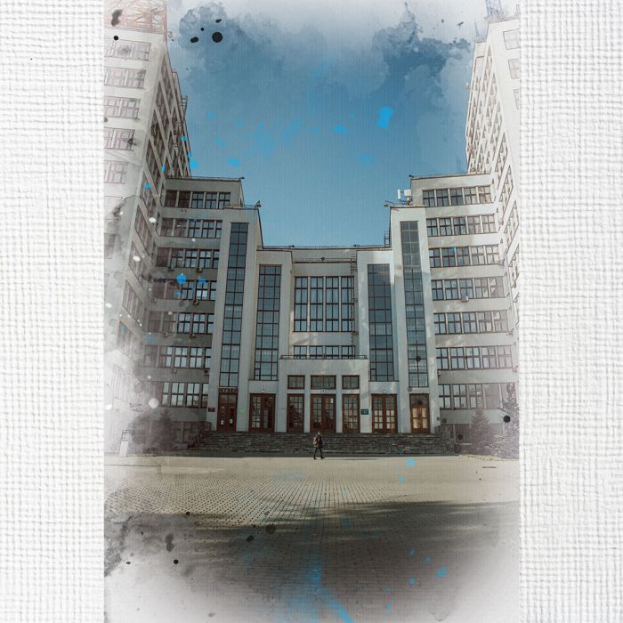 Картина на холсті архітектура Харкова