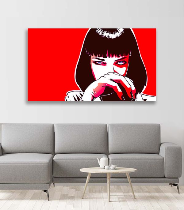 Картина на холсті Кримінальне чтиво Мія