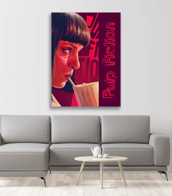 Картина на холсті Pulp Fiction Мія Картина на холсті Pulp Fiction Мія