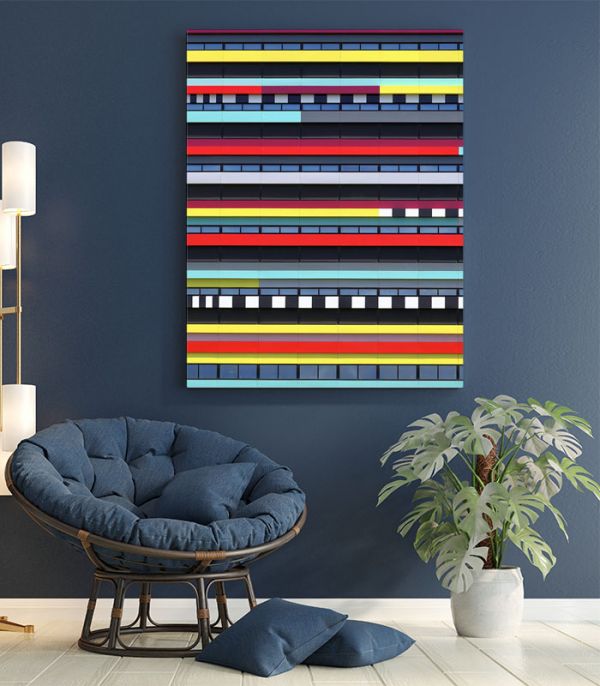 Картина Горизонтальні лінії Картина Горизонтальні лінії