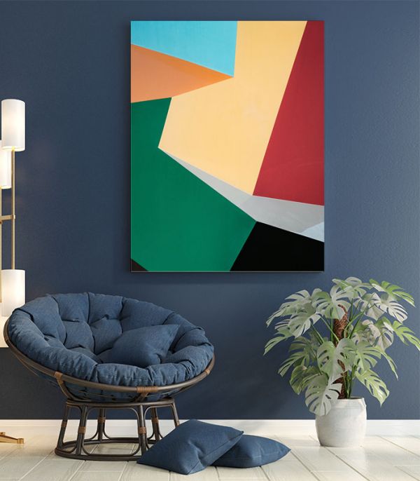 Картина Кольорові фігури Картина Кольорові фігури