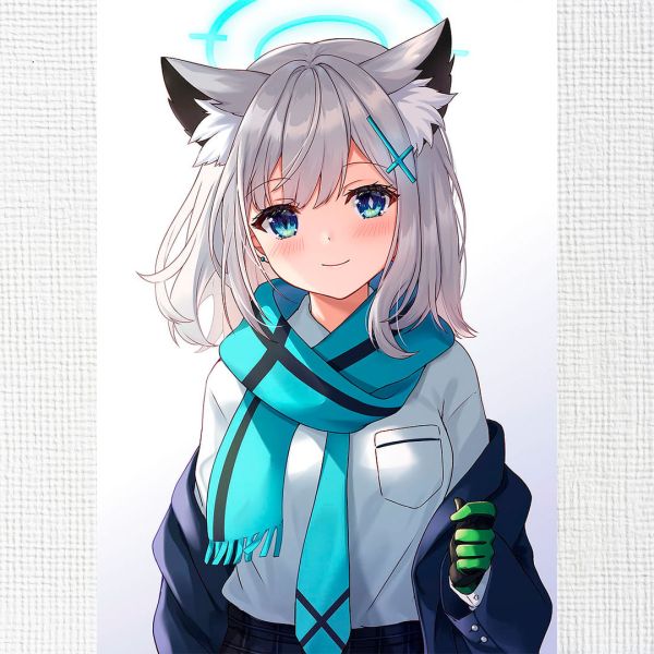 Аніме персонаж Суноокамі Широко