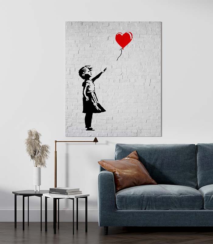 Картина Бенксі – Дівчинка з кулькою