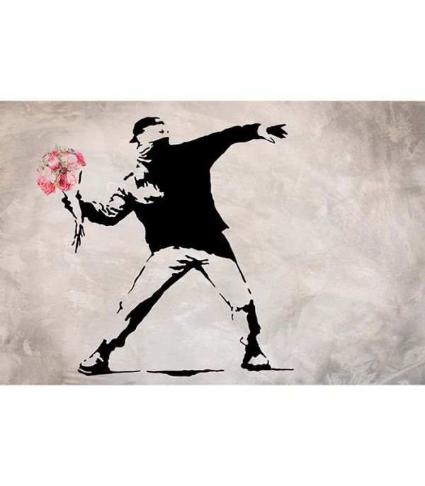 Картина Бенксі – Квітка ярості