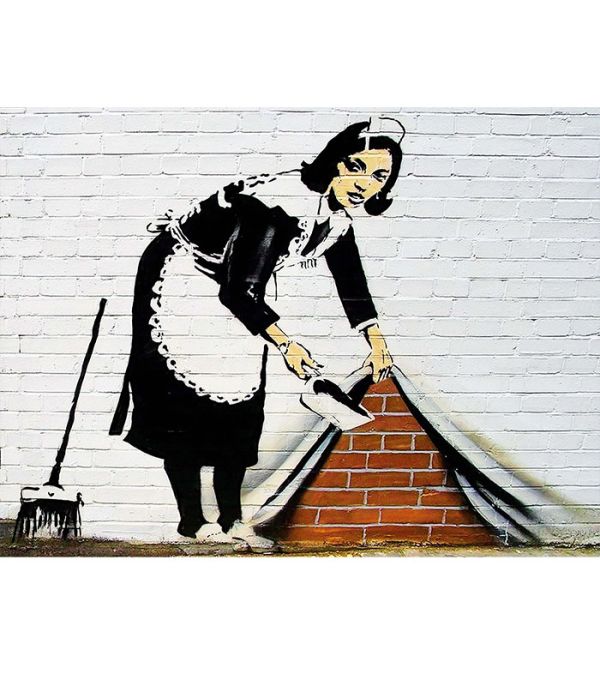 Картина Бенксі – Дівчина служанка