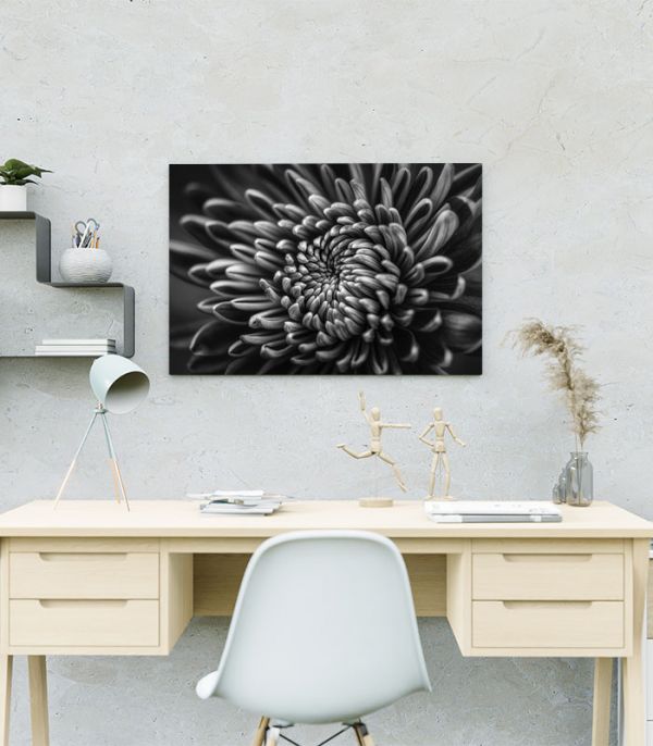 Картина чорно-біла Квітка щастя Картина чорно-біла Квітка щастя