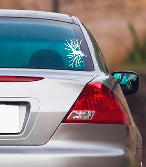 Наліпка сокіл тризуб Наліпка сокіл тризуб