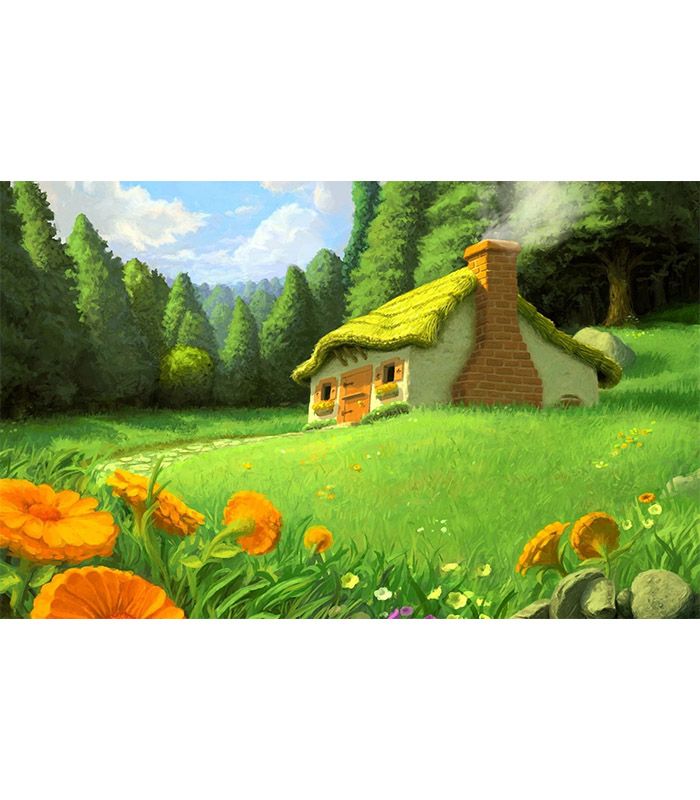 Картина Будинок в лісі
