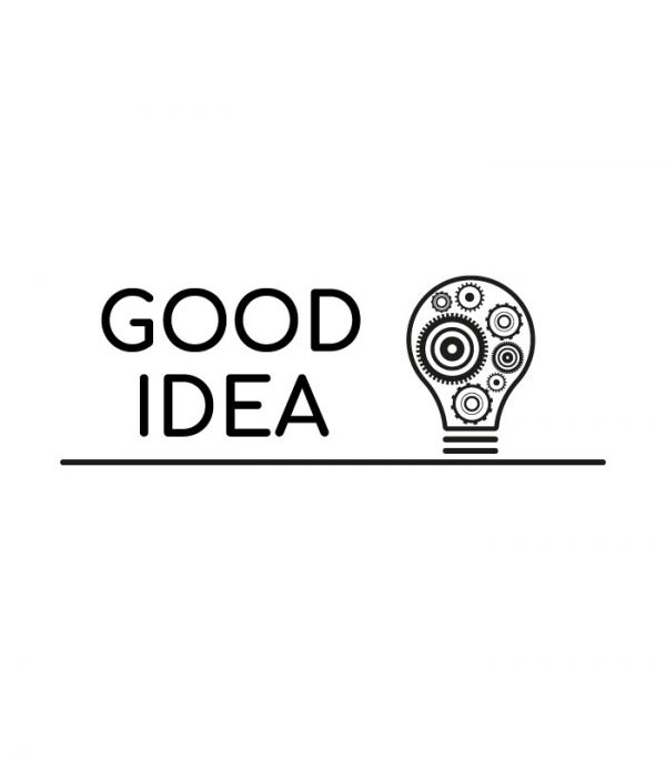 Вінілова наклейка – Good Idea Вінілова наклейка – Good Idea