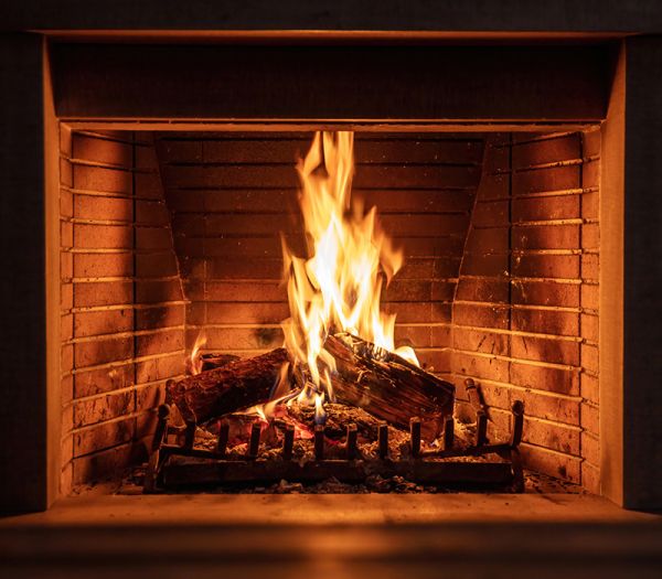 Наклейка для декоративного каміну №9