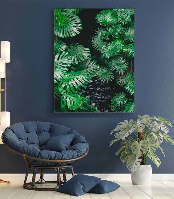 Картина Зелене листя папоротника Картина Зелене листя папоротника
