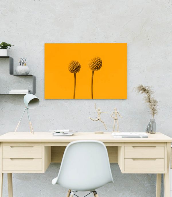 Картина жовті рослини Картина жовті рослини