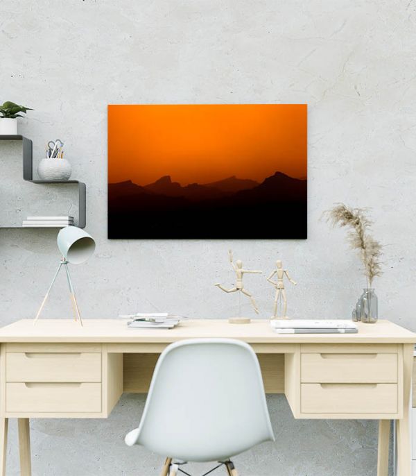 Картина скелясті гори