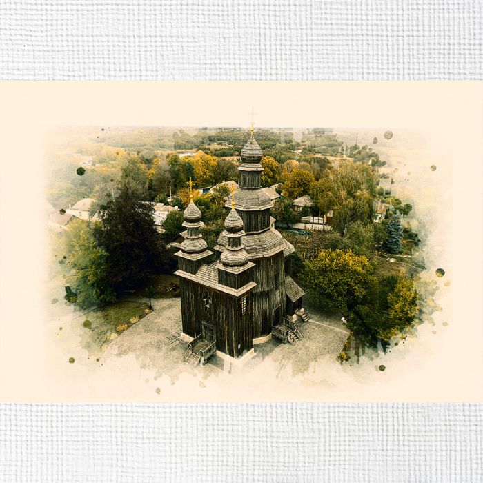 Картина на холсті Георгіївська цервка