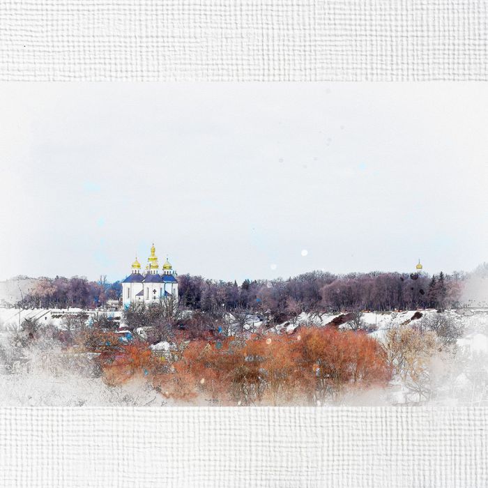 Картина на холсті Чернігів взимку