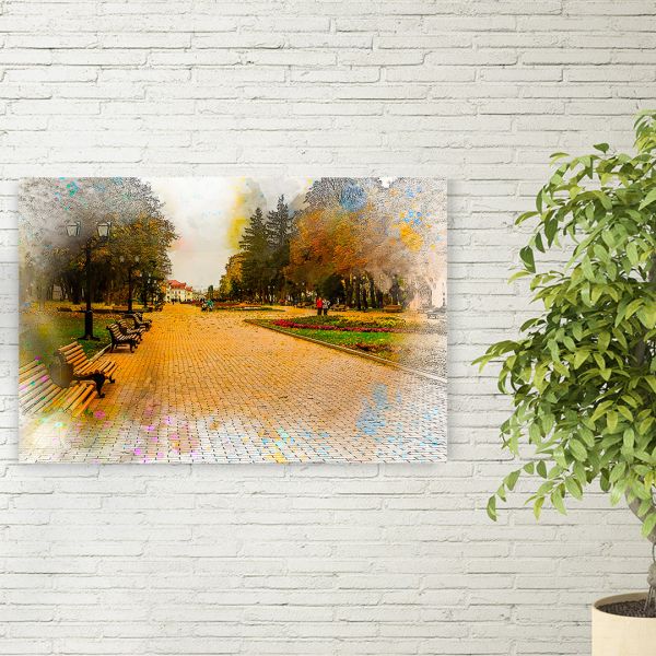Картина на холсті парк в місті Чернігів Картина на холсті парк в місті Чернігів