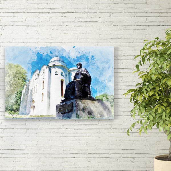 Картина на холсті історична архітектура Чернігова Картина на холсті історична архітектура Чернігова