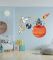 Наклейка для кімнати хлопчика – Космічні роботи і ракети