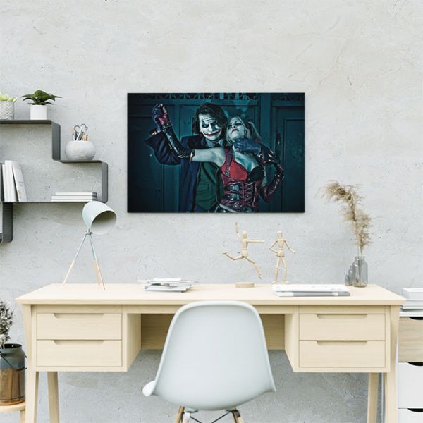 Картина Джокер та Харлі