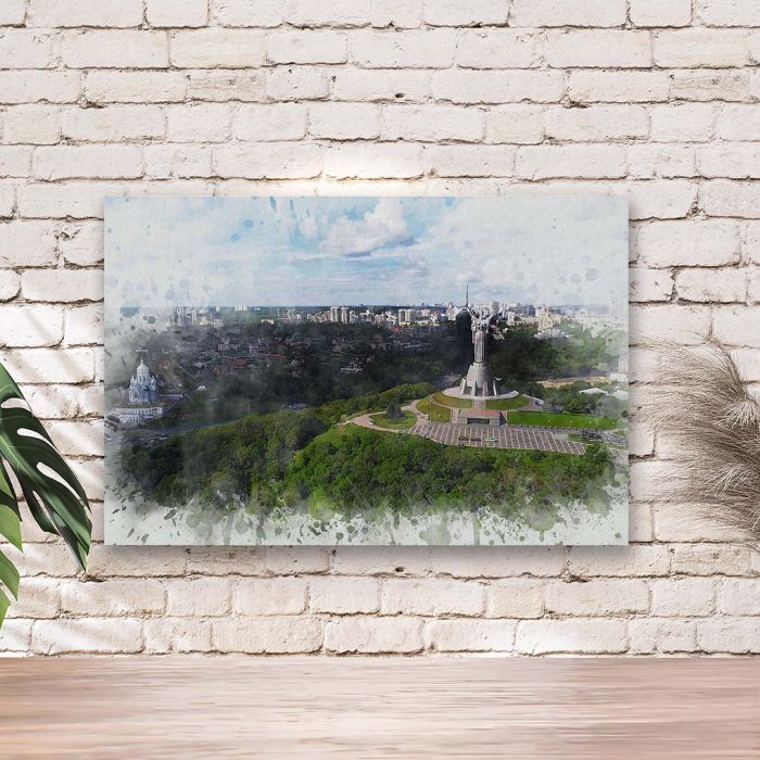 Картина на холсті столиця України місто Київ