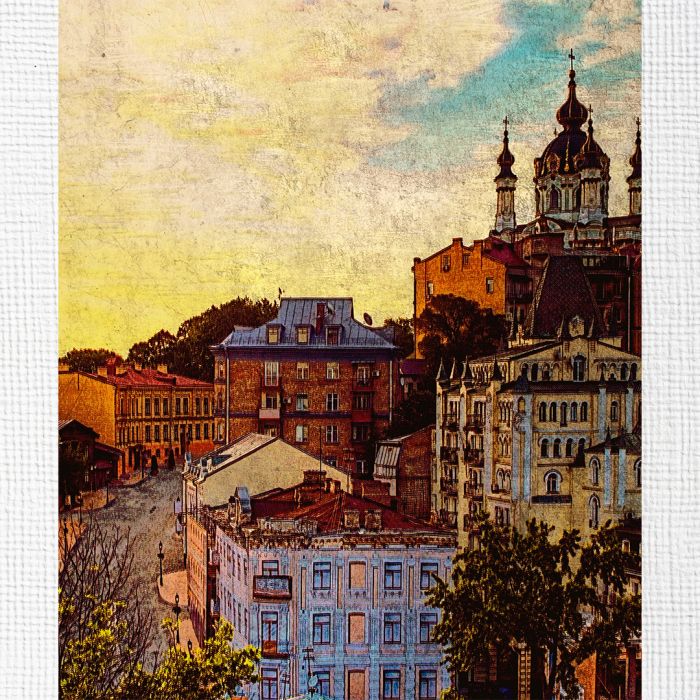 Картина на холсті Андріївський узвіз в Києві