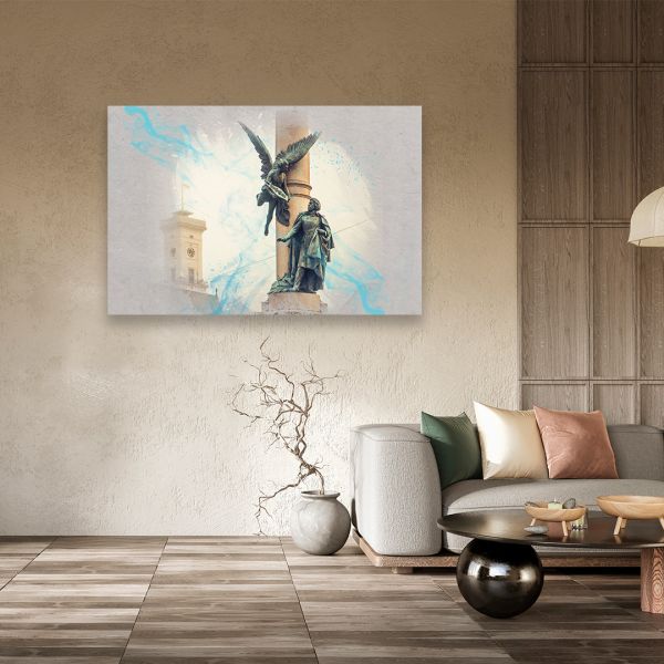 Картина на холсті скульптури в місті Львів Картина на холсті скульптури в місті Львів