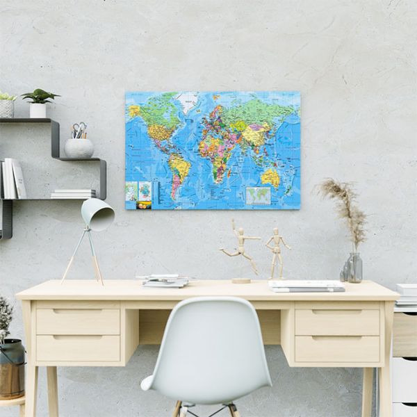 Картина Фізична карта