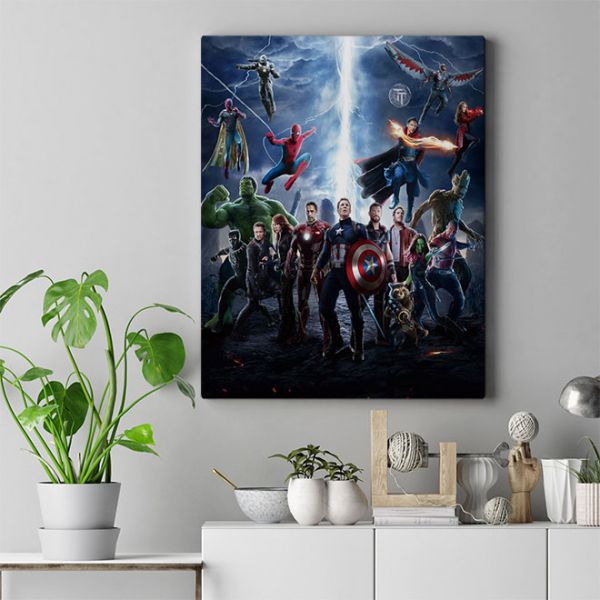 Картина Месники колаж