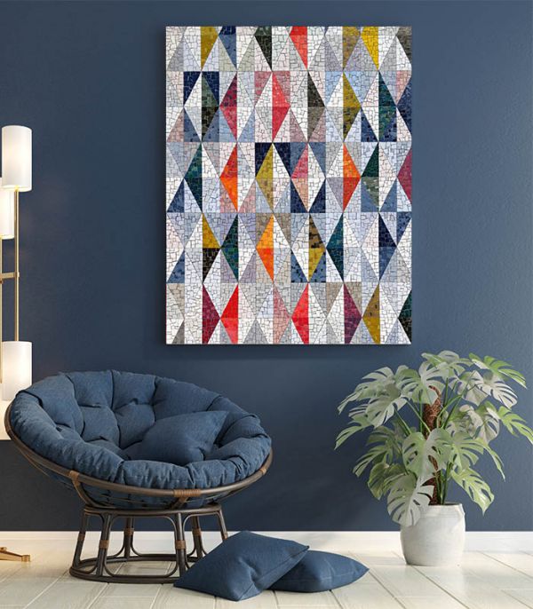 Картина Кольорові ромби Картина Кольорові ромби