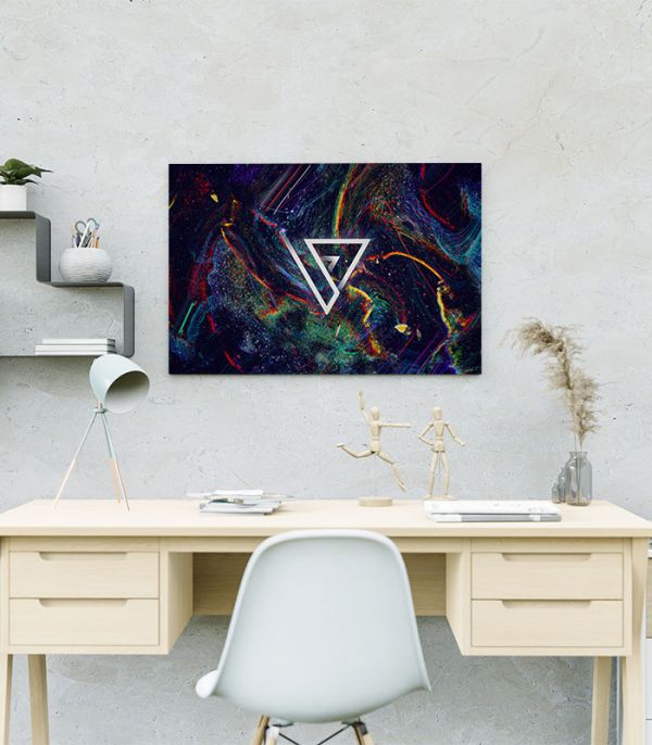 Картина Кольоровий пил Картина Кольоровий пил