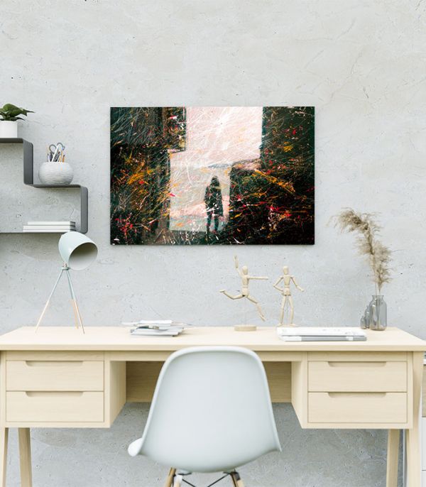 Картина Силует людини