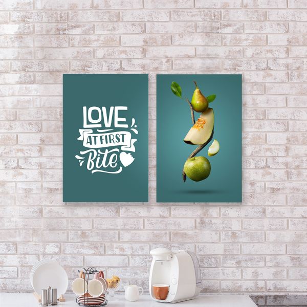 Модульні картини на стіну Love at first bite Модульні картини на стіну Love at first bite