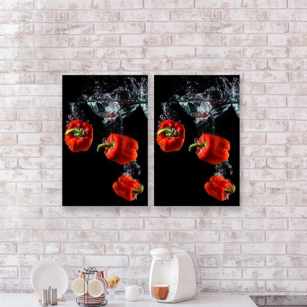 Модульні картини на стіну Болгарський перець
