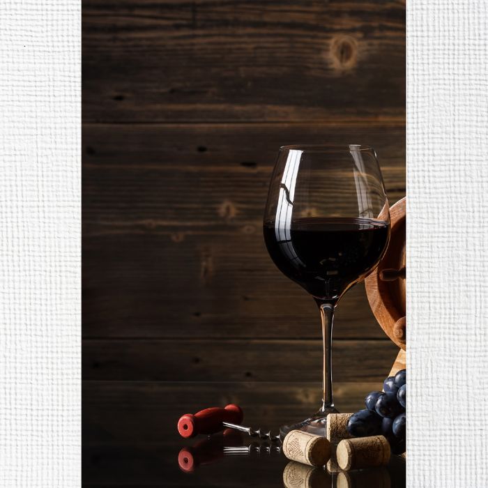 Модульні картини на стіну Вино з  виноградом