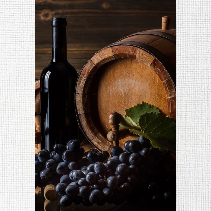 Модульні картини на стіну Вино з  виноградом