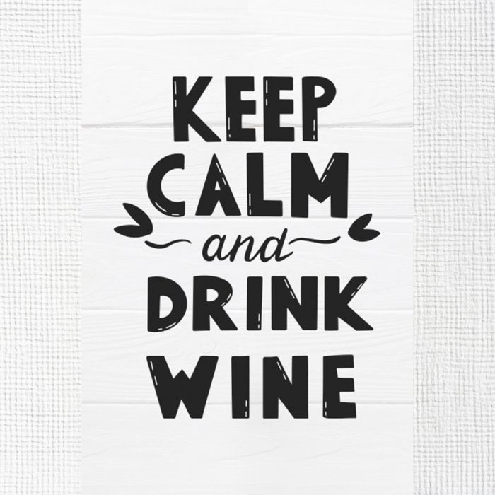 Модульні картини на стіну Keep calm and drink wine