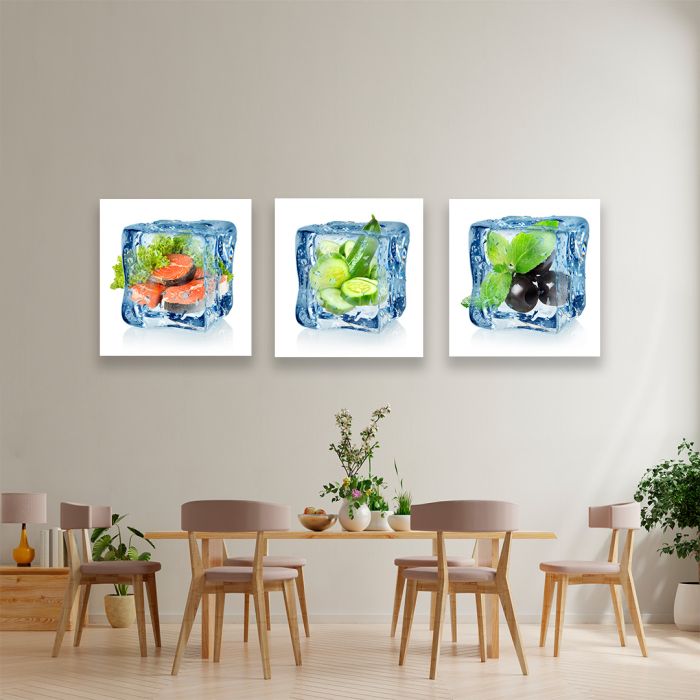 Модульні картини на стіну Заморожені овочі