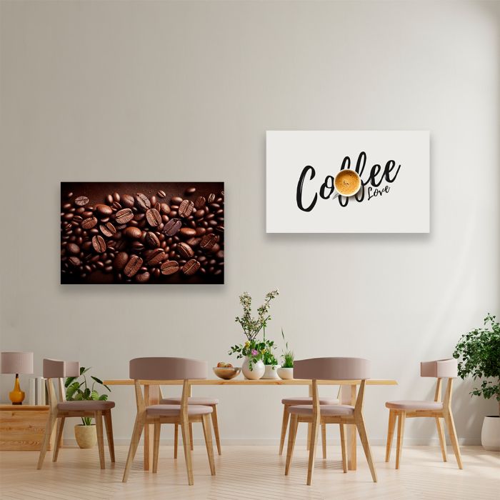 Модульні картини на стіну Coffee love