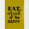 Модульні картини на стіну Eat, drink and be happy