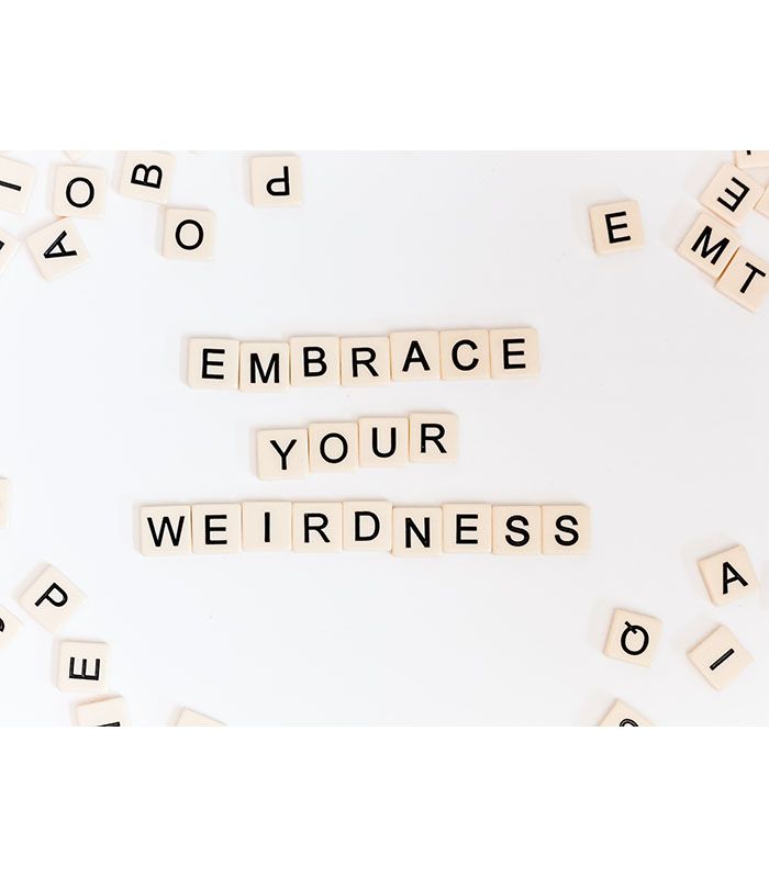 Картина Embrace your weirdness