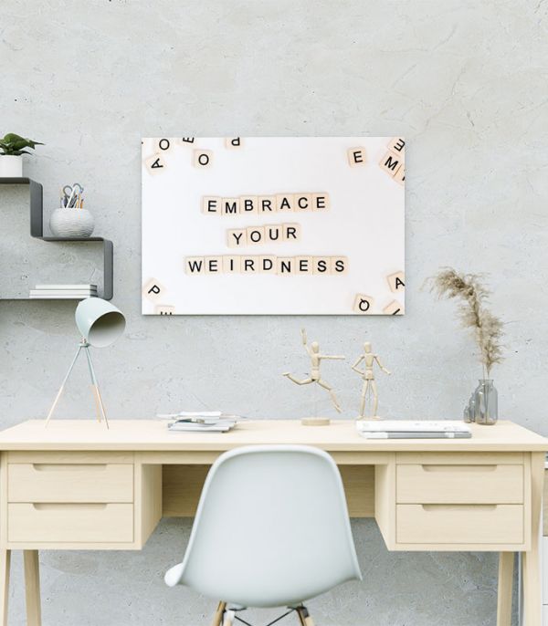 Картина Embrace your weirdness Картина Embrace your weirdness