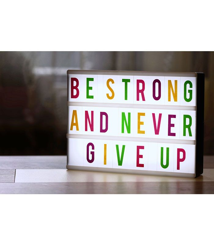 Картина Be Strong and Never Give Up