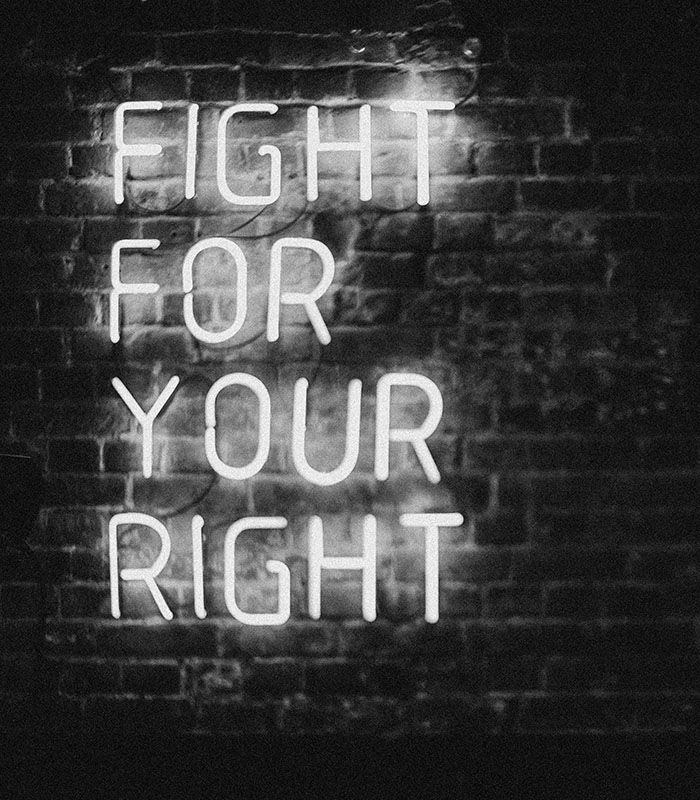 Картина Fight for your right