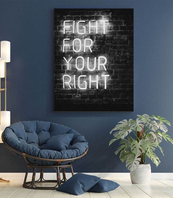 Картина Fight for your right Картина Fight for your right