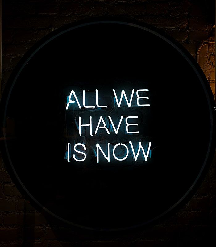 Картина All we have is now