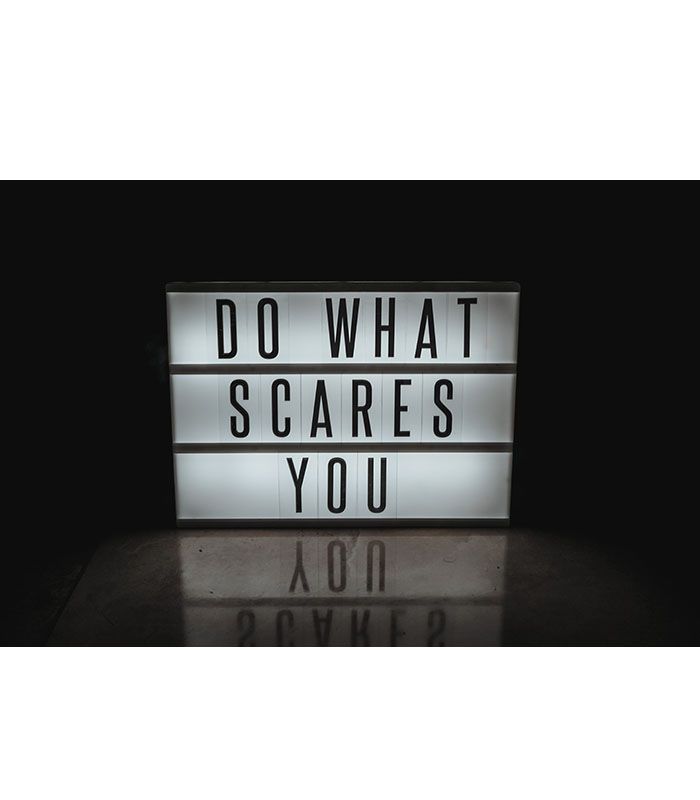 Картина Do What scares You