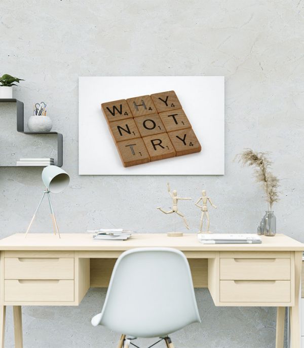 Картина Why not try Картина Why not try