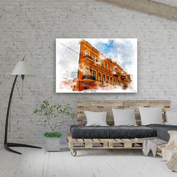 Картина на холсті архітектура міста Одеса арт